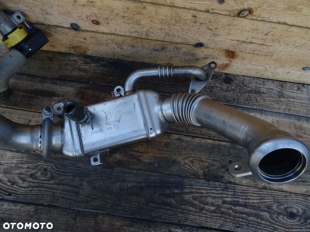 CHŁODNICZKA SPALIN EGR WYMIENNIK CIEPŁA PRZEPUSTNICA FIAT DUCATO III 2,3 5802131785 5802313486 - 3
