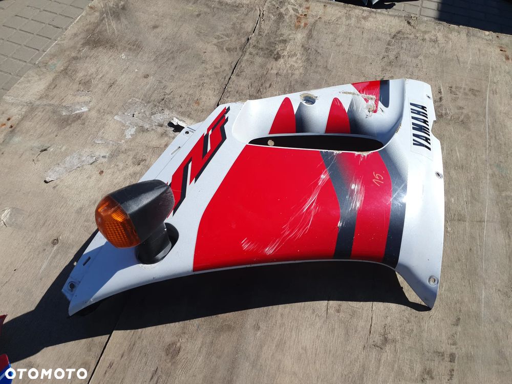 } Yamaha YZF-R6 600 RJ03 (2001 - 2002) Osłona Lewa Owiewka Bok Pług - 5