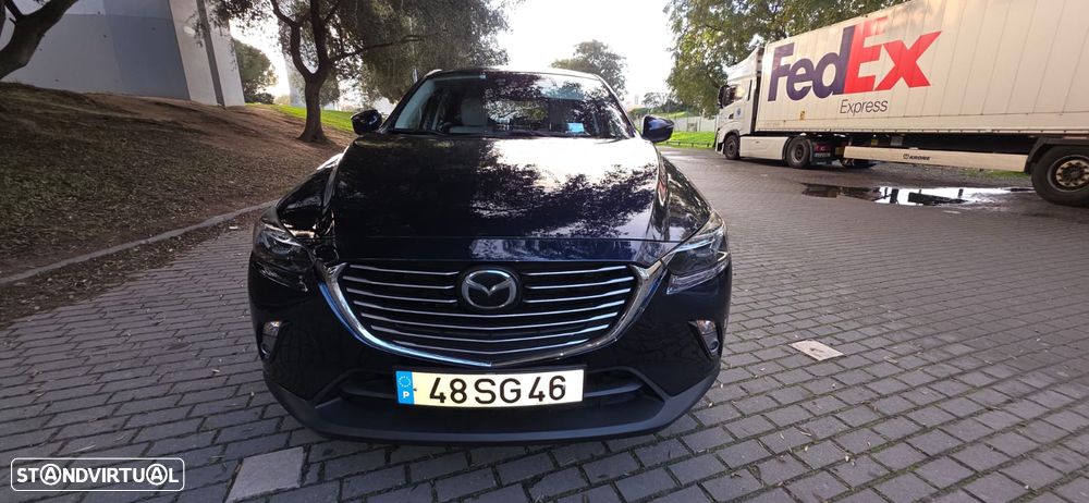 Mazda CX-3 1.5 Sky.Excellence HT Leather White Navi - 3