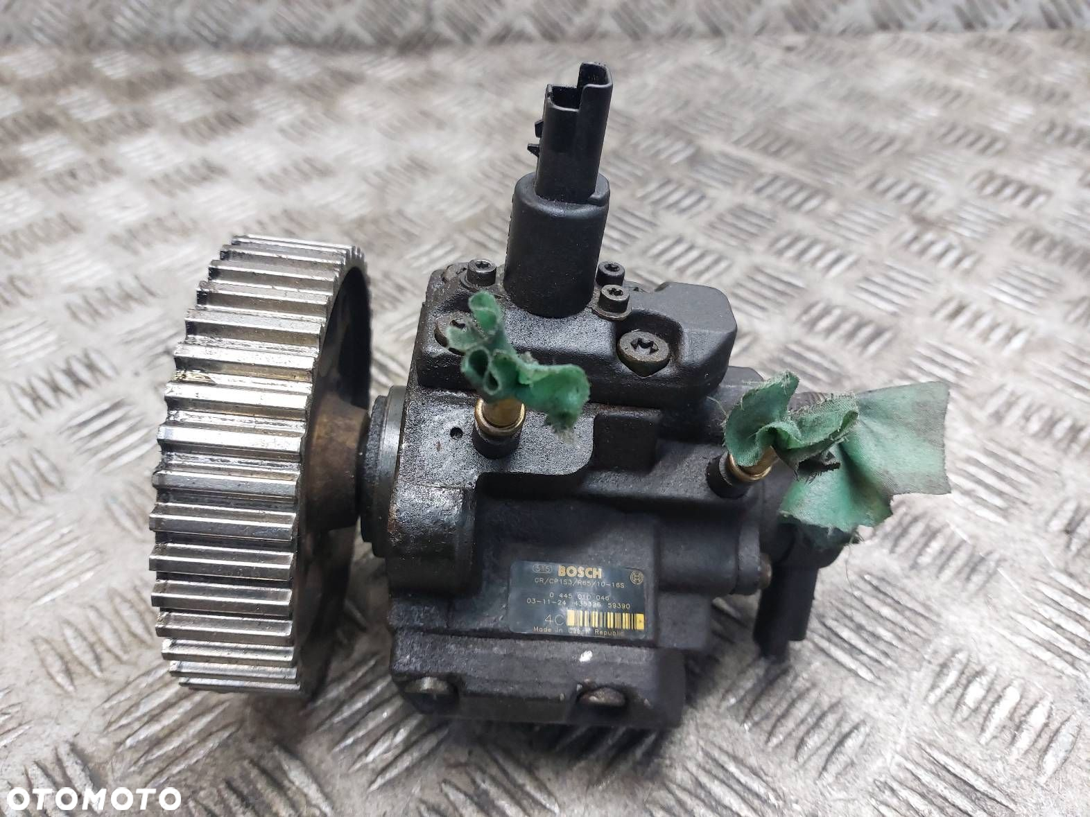 POMPA WTRYSKOWA + WTRYSKIWACZ KOMPLET + LISTWA PEUGEOT 307 I 2.0 HDI - 9