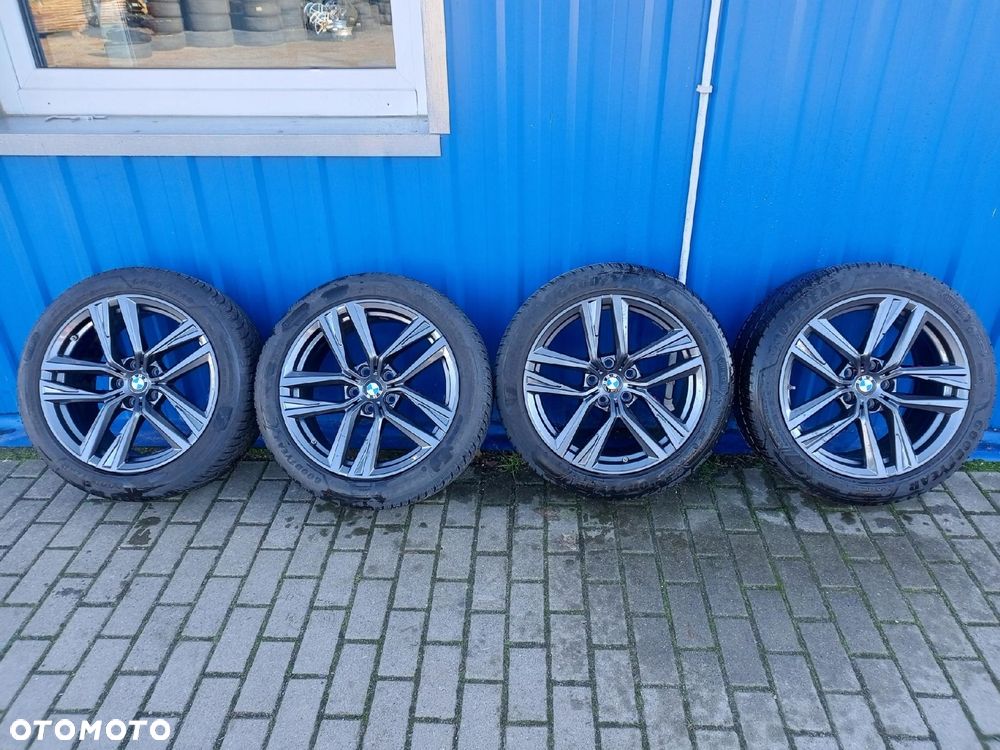 BMW 4 G22 G23 G26 KOLA FELGI ALUFELGI OPONY ZIMA 245/45R18 SUPER STAN - 1