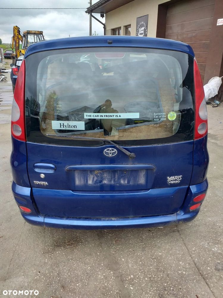 Toyota Yaris VERSO deska air bag poduszka pasy - 8