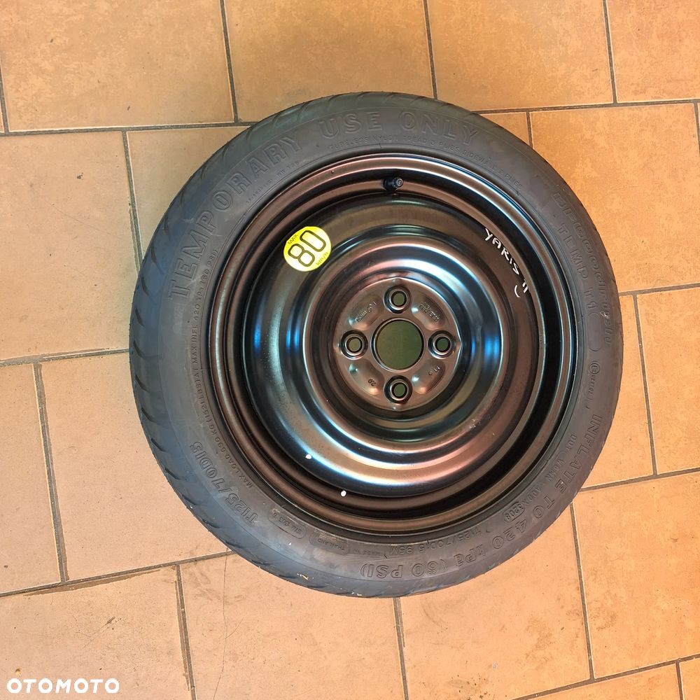 KOLO DOJAZDOWE YARIS II T125/70D15 - 2