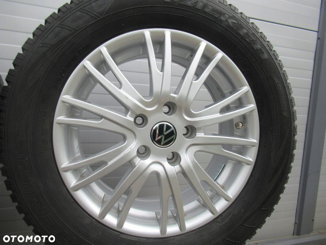 ALU+OPONY ZIMA R16 VW T-ROC,PASSAT b8,BEETLE,TOURAN 2,SKODA YETI,SUPERB - 4