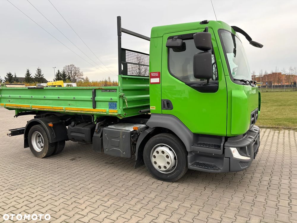 Renault D12 wywrotka, 12 ton DMC , zaczep do przyczepy , oryginalny kiper Meiller, mały przebieg od 1 właściciela z Niemiec, 6100 kg ładowność. manualna skrzynia , na resorze, idealna pod minikoparkę , przyczepę ( Mercedes ATEGO, AXOR, MAN TGM ) - 5
