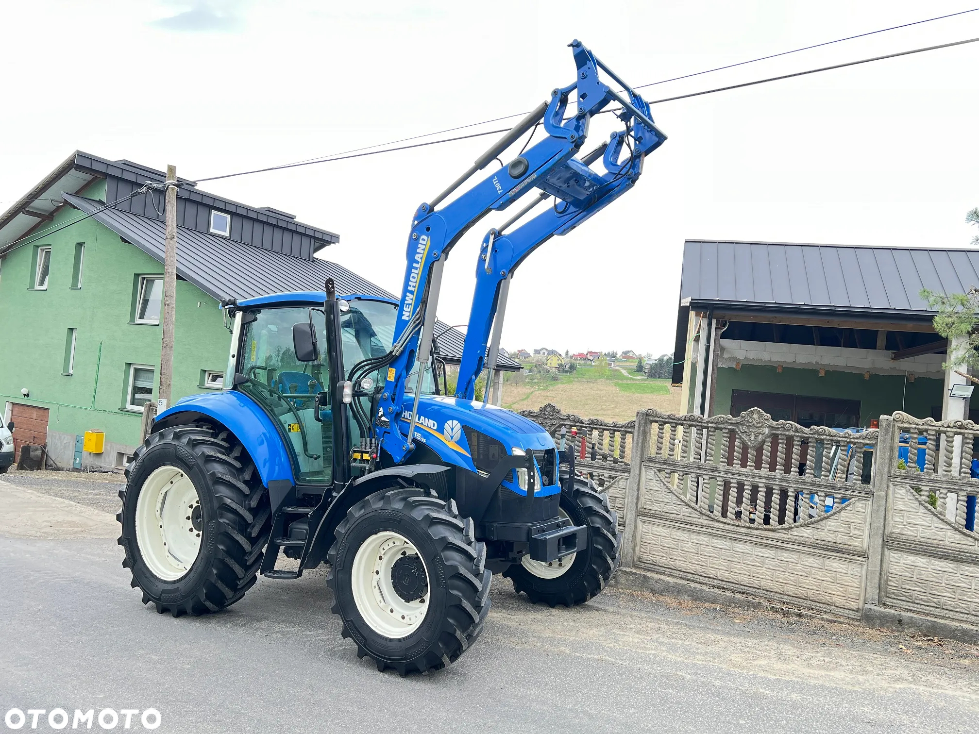 New Holland T5.95 | Ciągnik Rolniczy | TUR 730 TL | Hydraulika | Stan PERFEKCYJNY | - 14