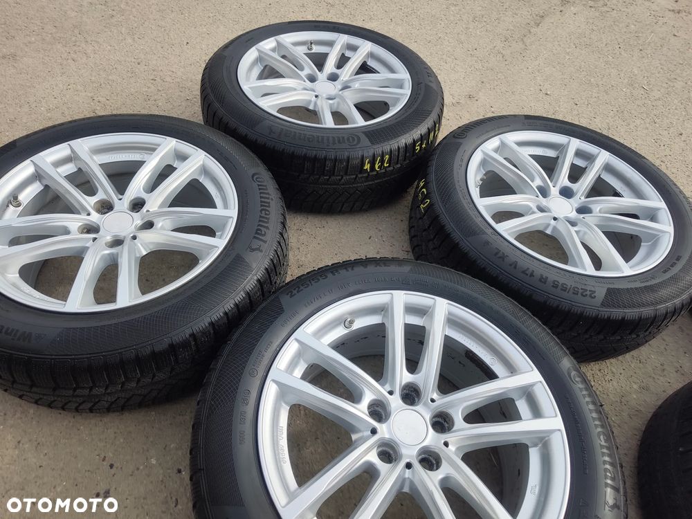 5x112 Alufelgi Felgi Aluminiowe 17 Koła Zimowe Zima AUDI A5 A7 A4 B8 B9 A6 C6 C7 A8 D2 D2 Q3 VW PHAETON TIGUAN PASSAT B8 BMW 2 G42 3 G20 G21 4 G22 G23 4GT G26 5 G30 G31 6 G32 7 G11 G12 Mercedes E Klasa W213 S W220 225/55 Legnica ALU-RAD 7mm - 4