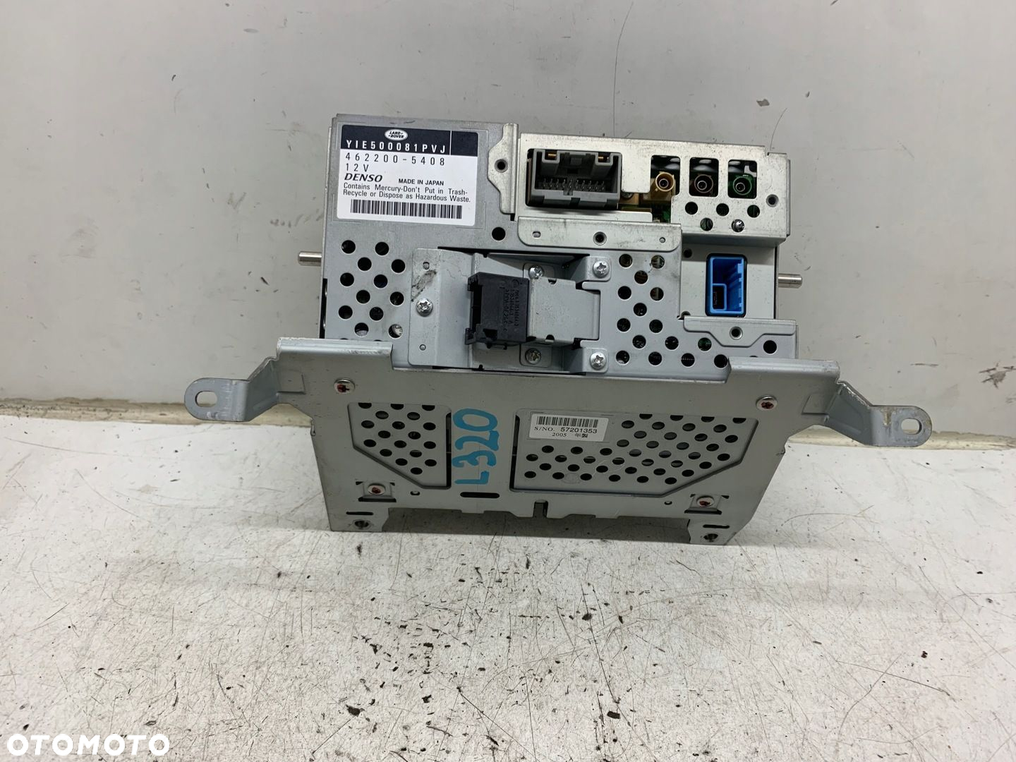 MONITOR WYŚWIETLACZ EKRAN YIE500081PVJ RANGE ROVER SPORT I L320 05-13 - 2