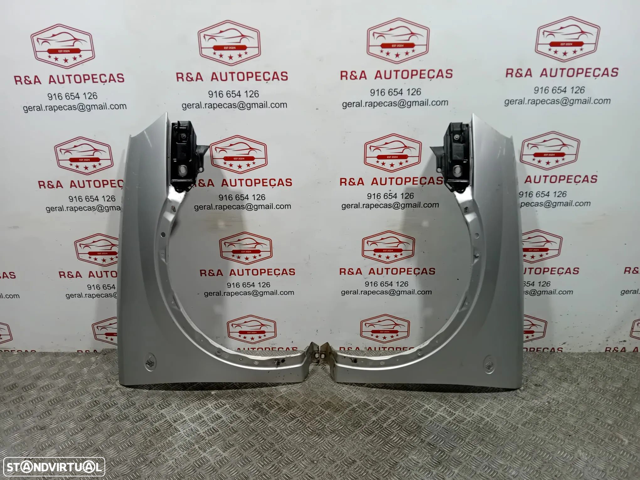 Guarda Lamas Direito Esquerdo Opel Corsa C Original - 1
