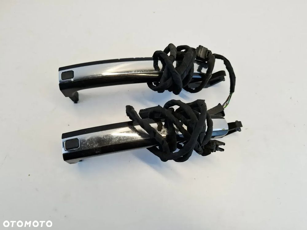 Klamka Zewnętrzna Drzwi z Przyciskiem Kessy VW Phaeton 3D0 3D4 Czarne Czarny