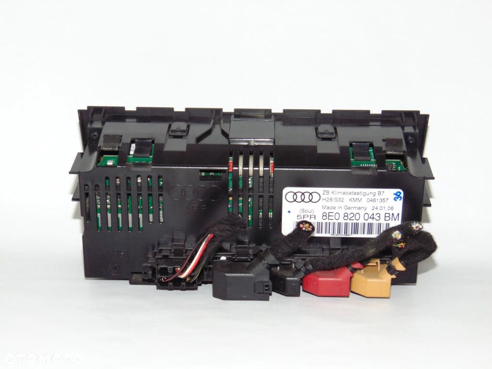 ORYGINAŁ przełącznik panel nawiewu nadmuchu klimatyzacji 8E0820043BM Audi A4 B7 , 04-08r - 5