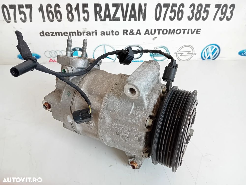 Compresor Clima AC Ford Focus 4 Puma Fiesta 1.0 Ecoboost Hybrid Cod JX61-19D629-HB An 2018+ Sub 10K - 1