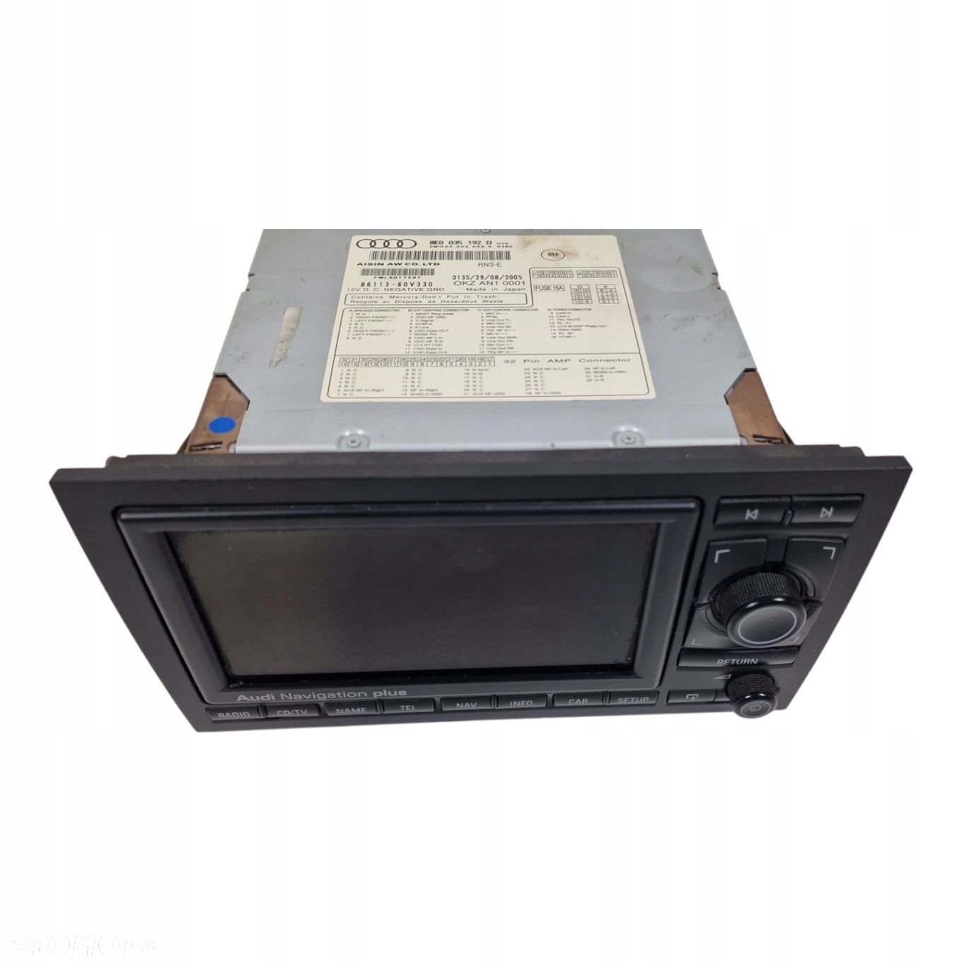 AUDI A4 B7 NAWIGACJA NAVIGATION PLUS 8E0035192D - 1
