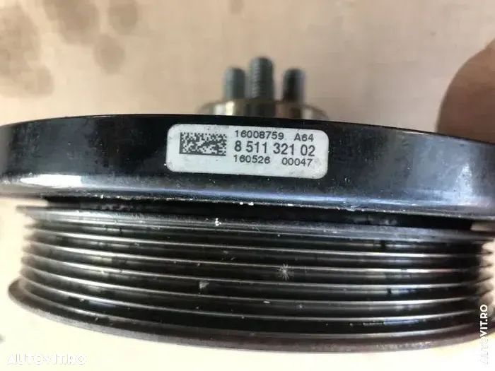 Fulie arbore bmw F10 F11 F01 530d 535d 730d 740d N57D30b 6 caneluri - 1