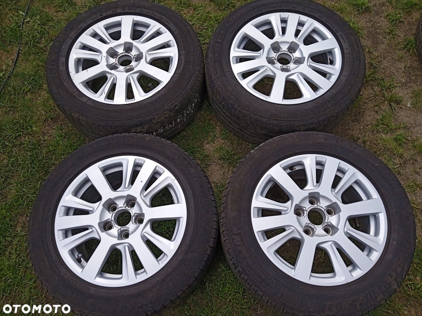 Felgi aluminiowe 5x112 Audi A6 C6 4F Q3 8U A4 A3 A8 100 Q2 opony - 1