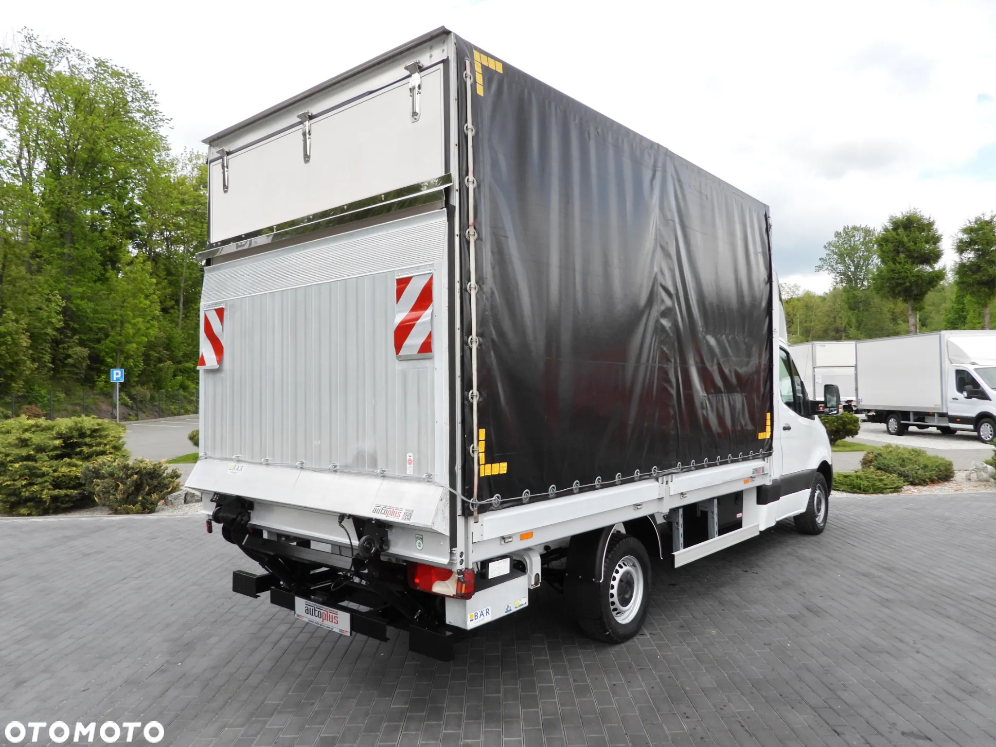 Mercedes-Benz SPRINTER 316 PLANDEKA WINDA 8 PALET WEBASTO TEMPOMAT KLIMATYZACJA 160KM [ 003300 ] - 4