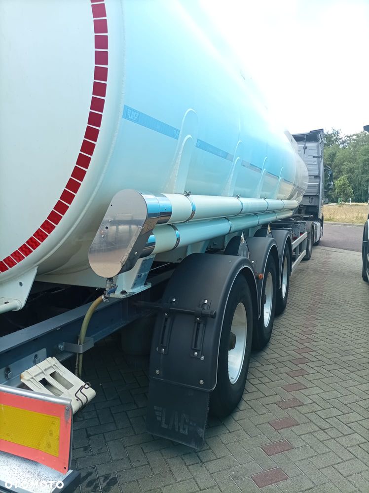 Lag - cysterna paliwowa, 36000L, 4 komory - 5