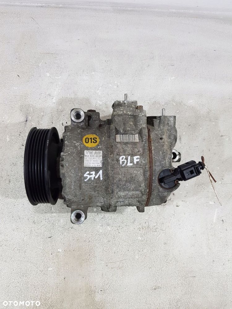 SPRĘŻARKA KLIMATYZACJI 1K0820803P VW AUDI SEAT SKODA 1.6 FSI BLF - 1