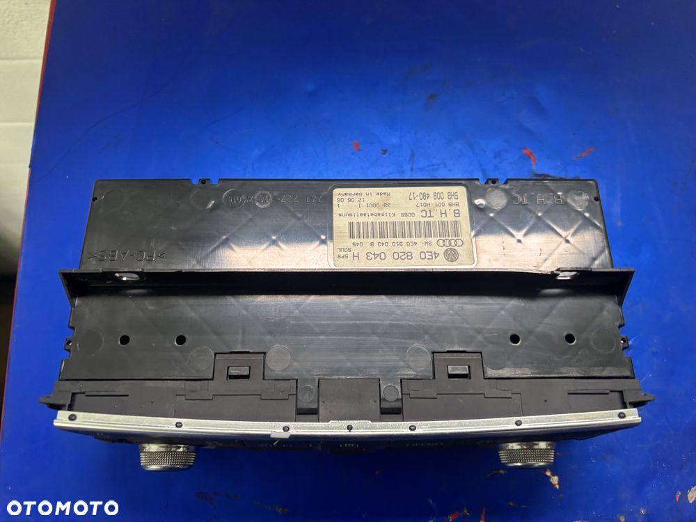 AUDI A8 D3 PANEL KLIMATYZACJI 4E0820043 - 3