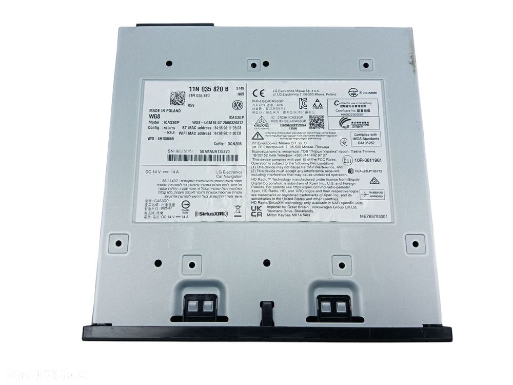 CZYTNIK MULTIMEDIA MIB FORD EXPLORER EV (2024-) 11N035820B - 3