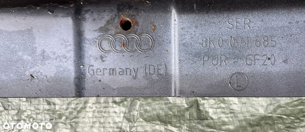 AUDI A4 B8 S4 B8 NAKŁADKI LISTWY PROGOWE LEWA PRAWA KOMPLET 8K0071685 LISTWY PROGOWE A4 LZ9Y - 4