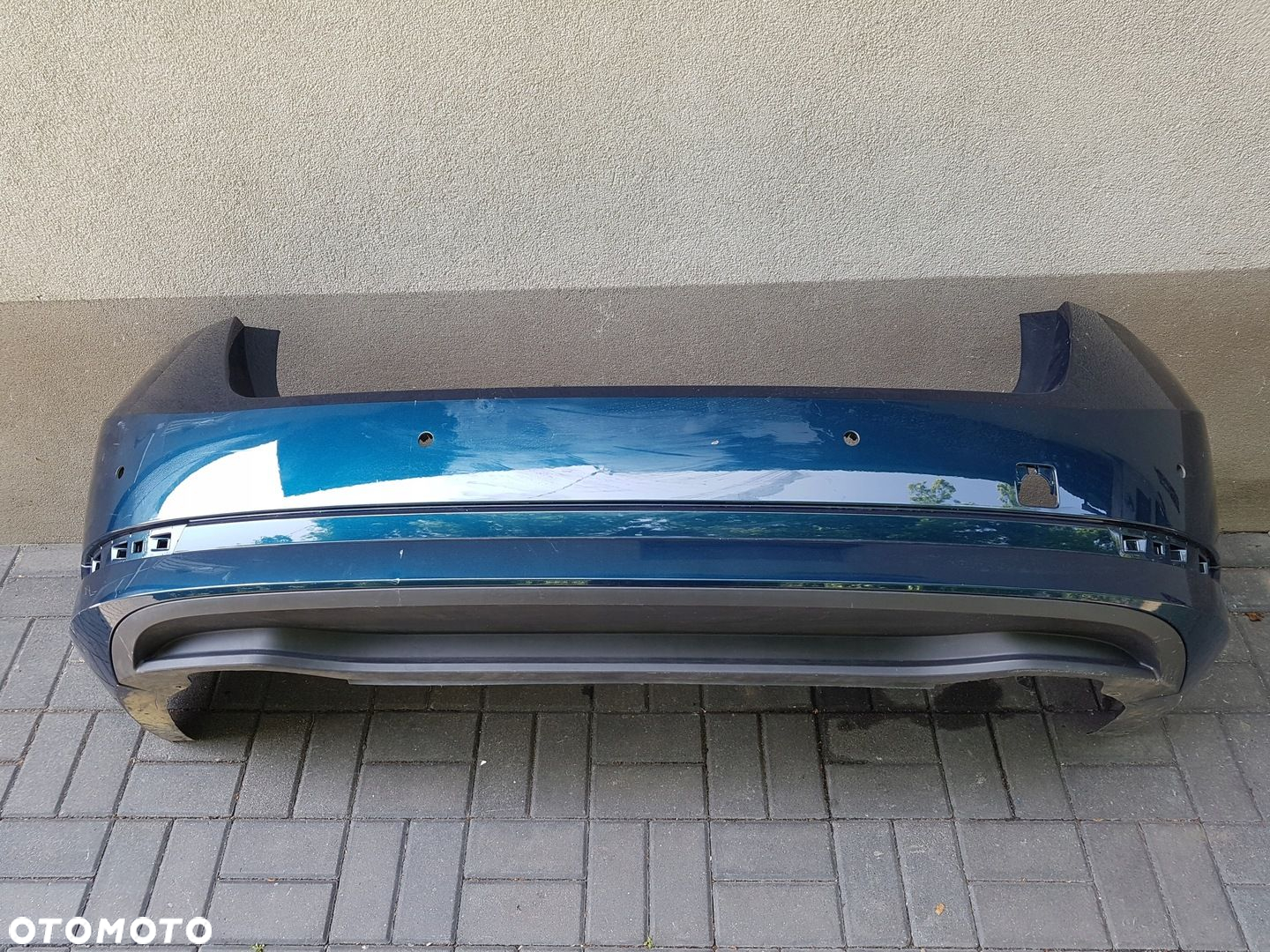 SKODA OCTAVIA 4 sedan zderzak tył spoiler tył 5E6807421 - 5