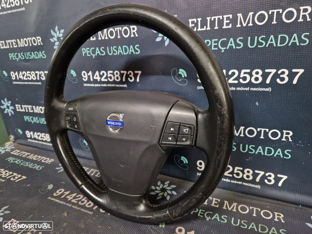Volante usado pele com airbag VOLVO C70 C30 S40 V50 - 2