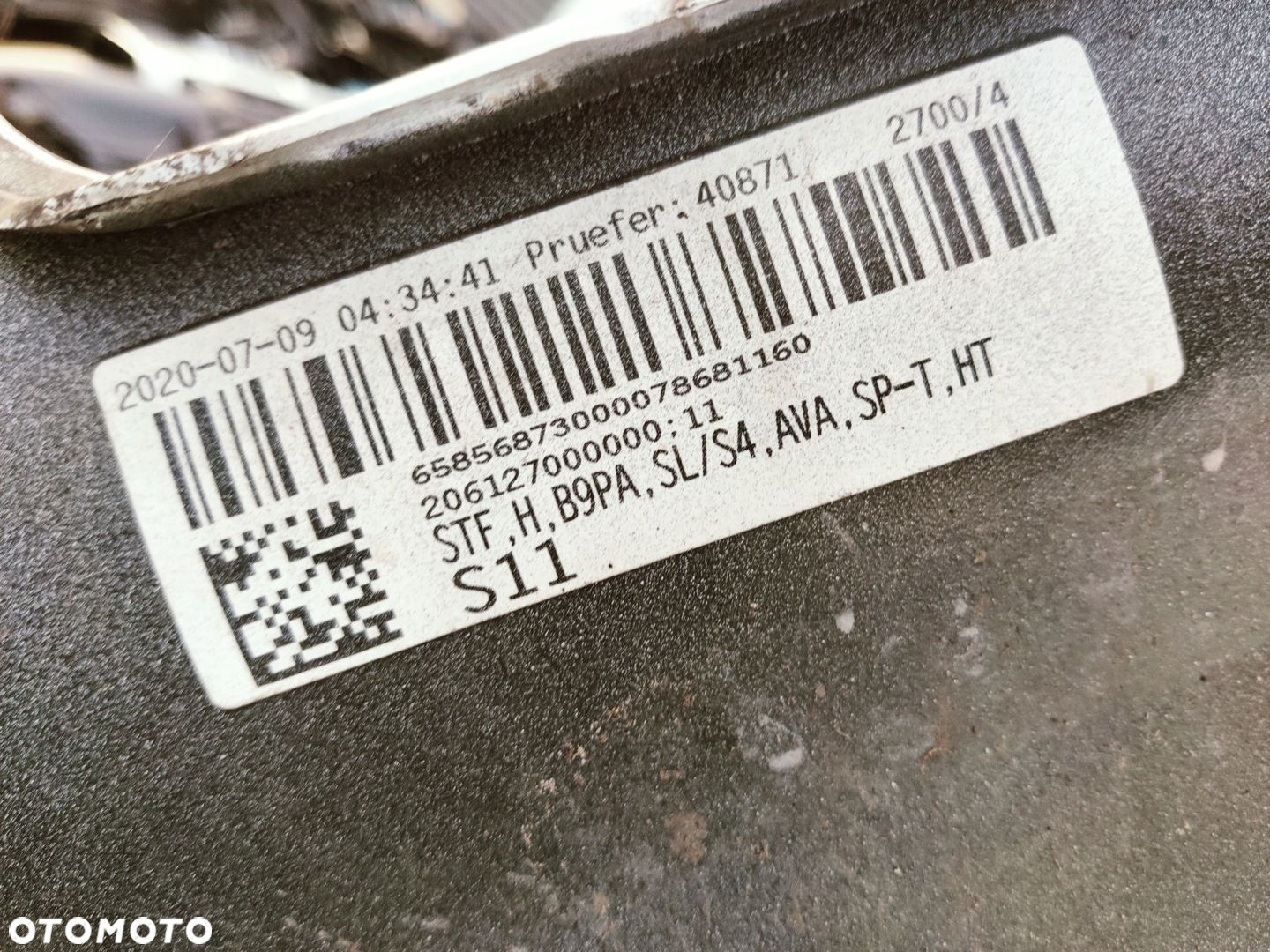 AUDI A4 B9 8W LIFT KOMBI S LINE ZDERZAK TYLNY TYŁ 4PDC 8W9807511AB - 8