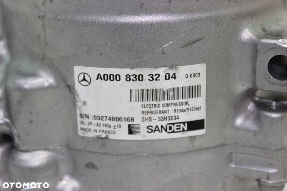 Elektryczny kompresor klimatyzacji Mercedes A0008303204 EQC EQV GLC E Klasa - 6