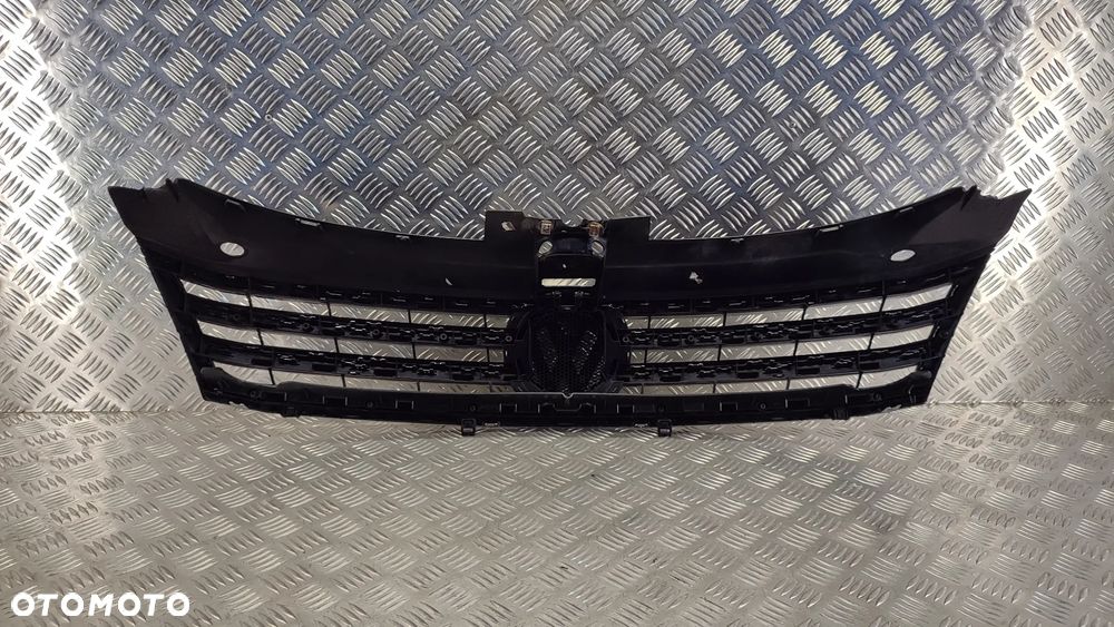 VW PHAETON 12R GRILL GRIL ATRAPA ZNACZEK CHROM 3D0853651 AG - 4