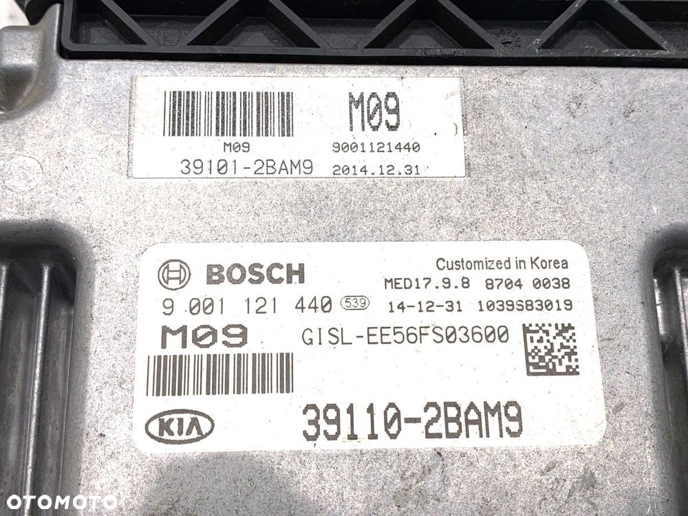 KOMPUTER SILNIKA  KIA SPORTAGE III (SL) 2009 - 2022 1.6 GDI 99 kW [135 KM] benzyna 2011 - 2022 - 4
