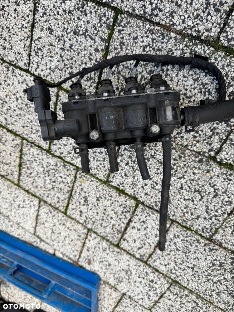 LANDI RENZO LISTWA WTRYSKOWA GAZU ZIELONY CZARNY - 5