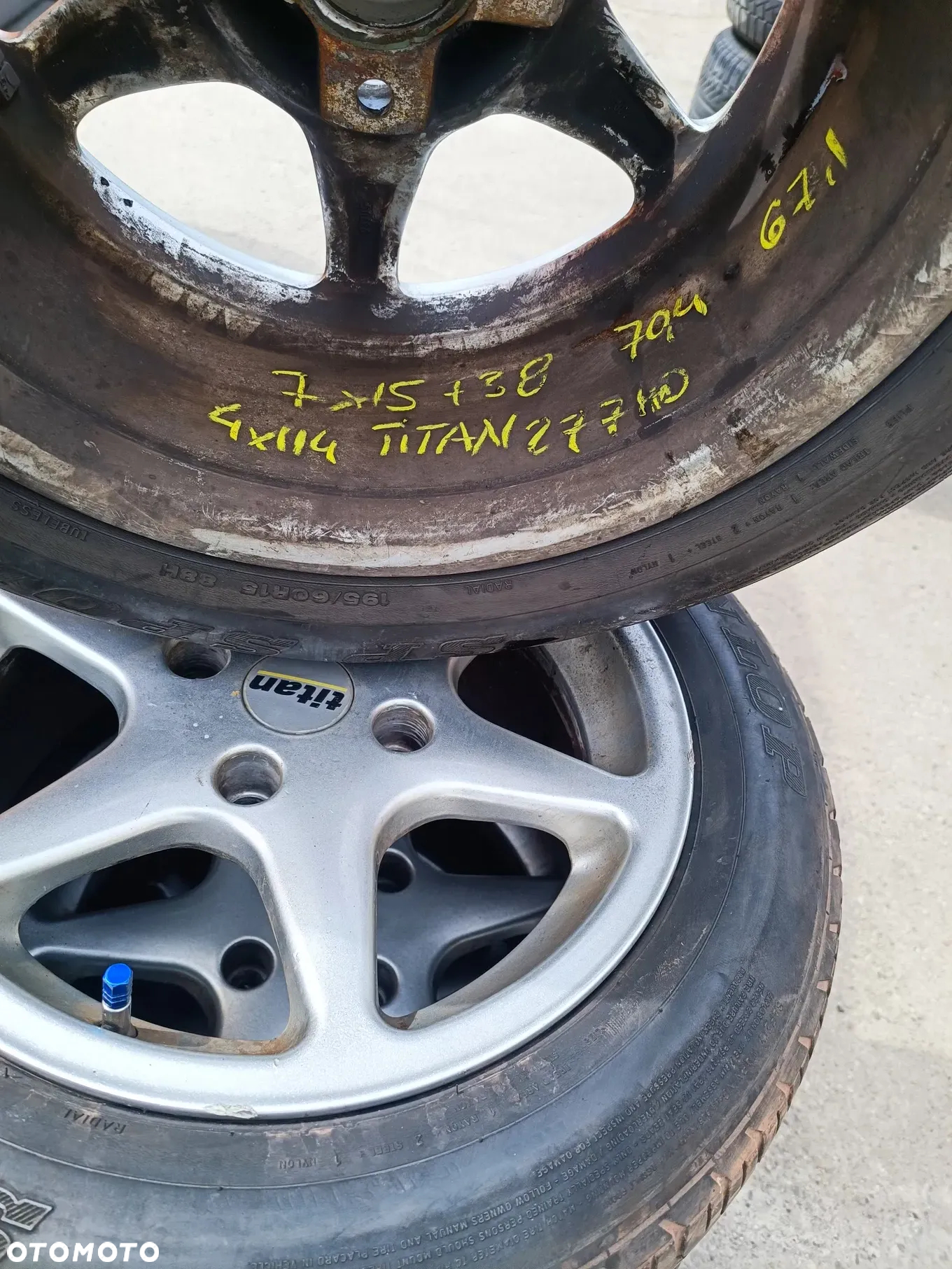 4x114,3 4x114 Felgi ALUMINIOWE ALUFELGI 15 Koła KIA OPTIMA HYUNDAI ELANTRA MATRIX SONATA MITSUBISHI CARISMA GALANT LANCER SPACE STAR VOLVO S40 V40 NISSAN HONDA Legnica ALU-RAD - 4