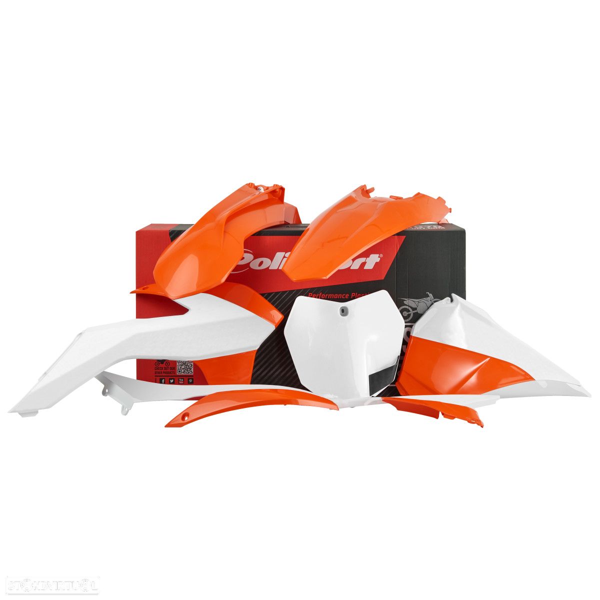 kit plasticos polisport ktm sx 125 / 250 / 450 - 1