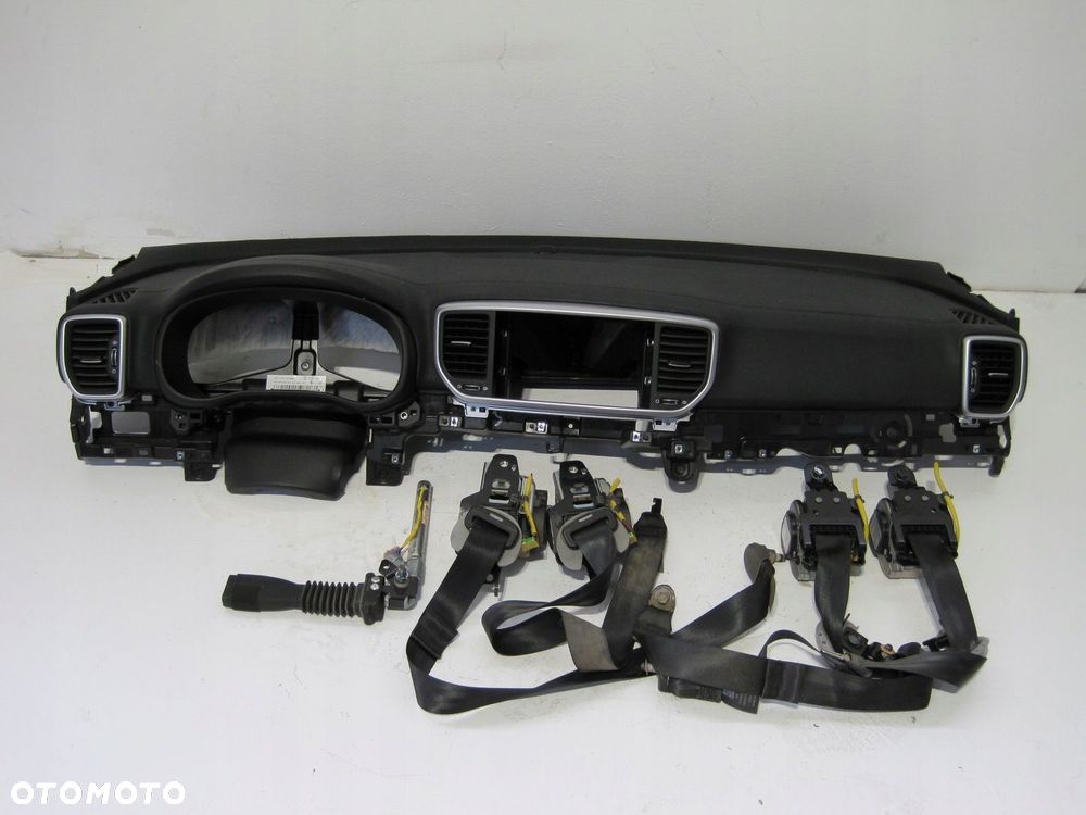 Konsola pulpit deska KIA SPORTAGE IV BEZ AIRBAG - 4