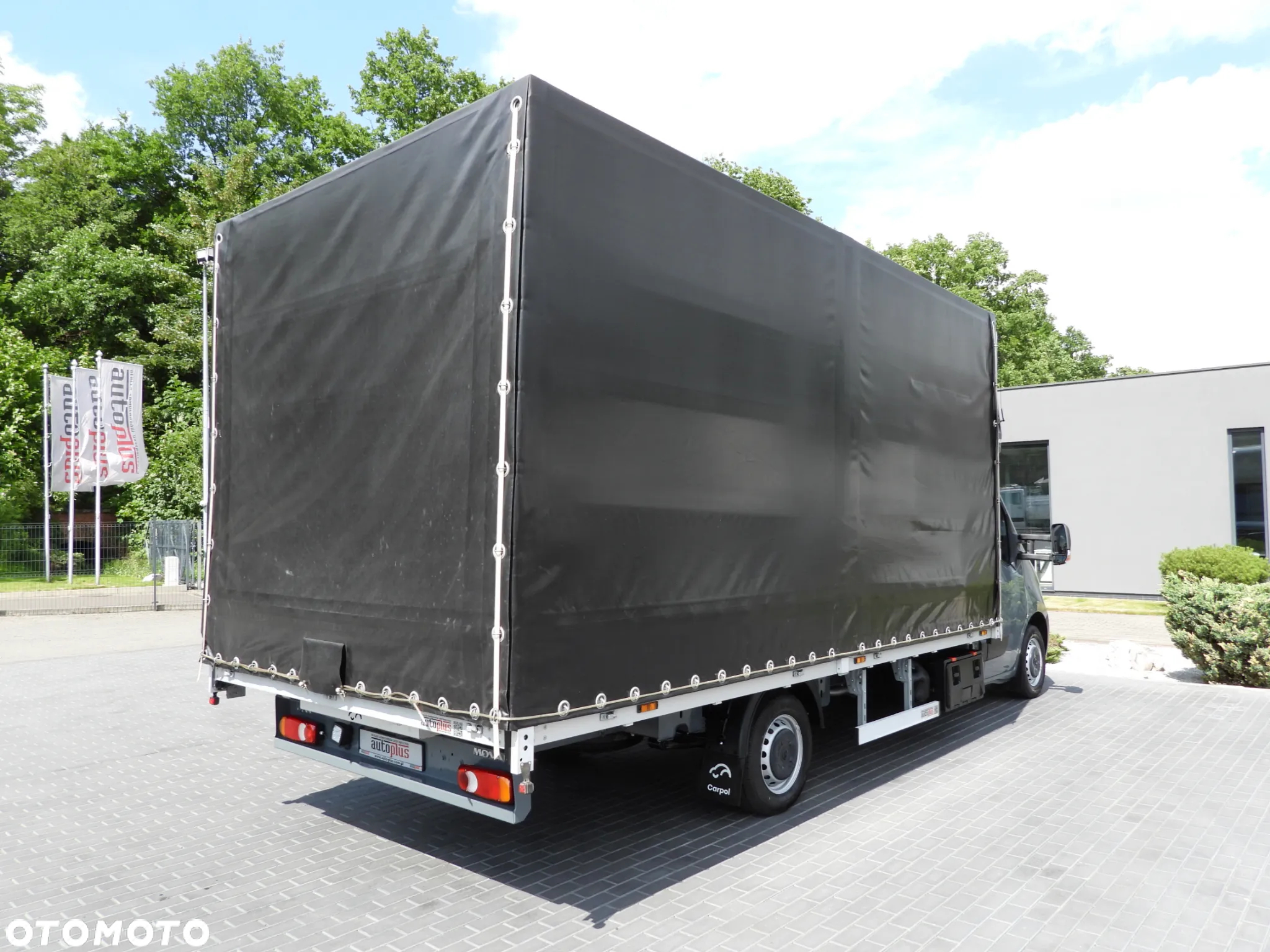 Opel MOVANO  PLANDEKA 12 PALET WEBASTO TEMPOMAT NAWIGACJA LEDY PNEUMATYKA KLIMATYZACJA 165KM [ 269538 ] - 14