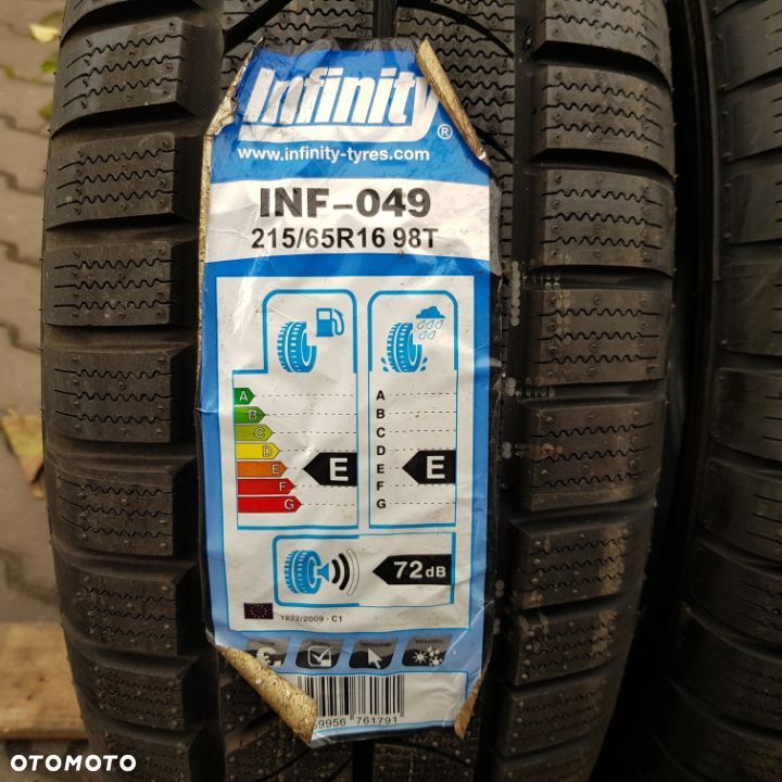 4x 215/65R16 Infinity Inf 049 Nowy komplet opon zimowych Poznań - 2