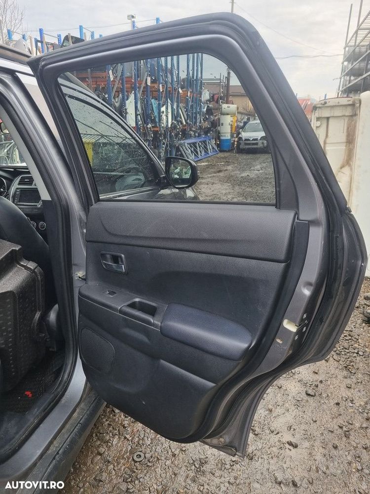 Usa Dreapta Spate Mitsubishi ASX 2012 - 2016 SUV 4 Usi Titanium Grey Metalizat U17 (1461) - 2