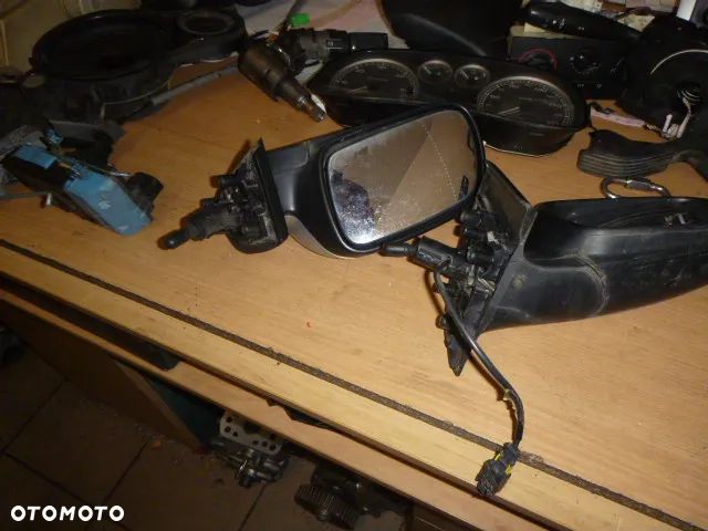 lusterko zewnętrznę PEUGEOT 307 PRAWE LEWE srebrne - 2