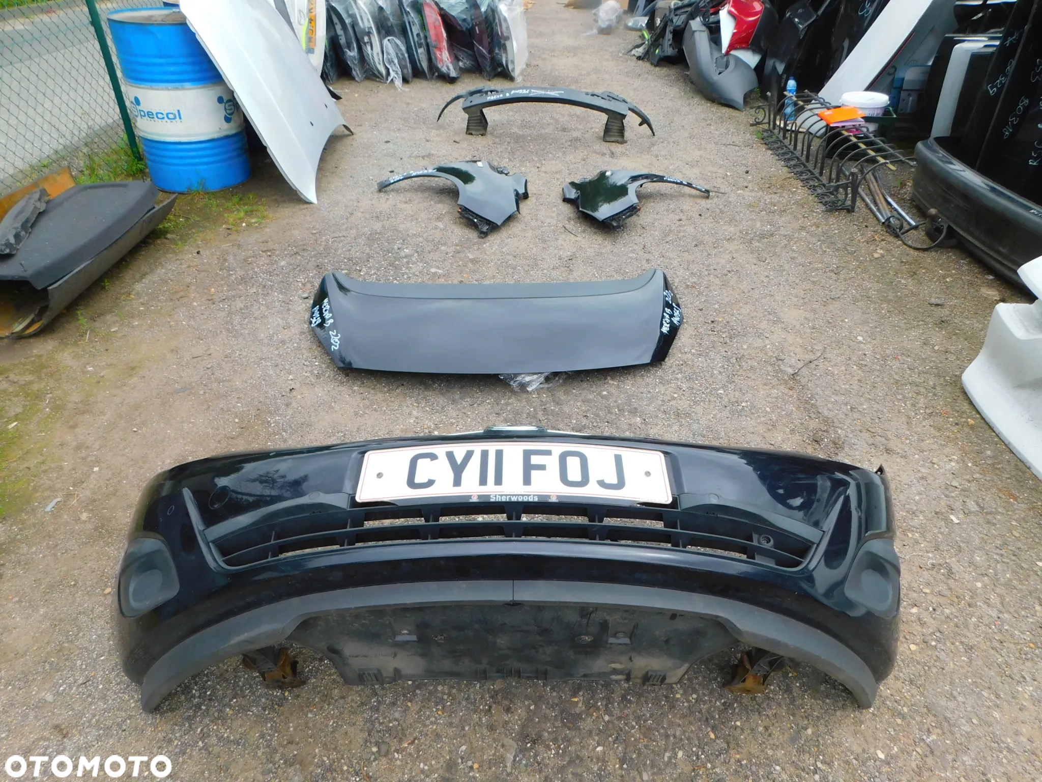 opel meriva B maska  kolor Z20Z nr A40329 WYSYŁKA - 4