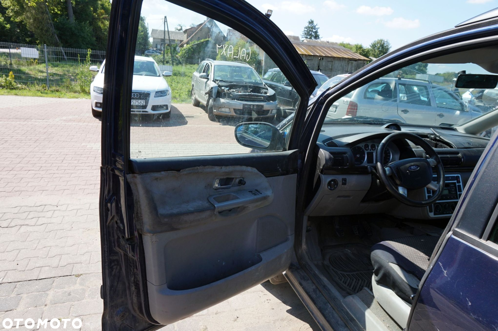 DRZWI PRZEDNIE LEWE GALAXY I MK1 LIFT W5  GRANATOWY FORD 2000-2006 - 6