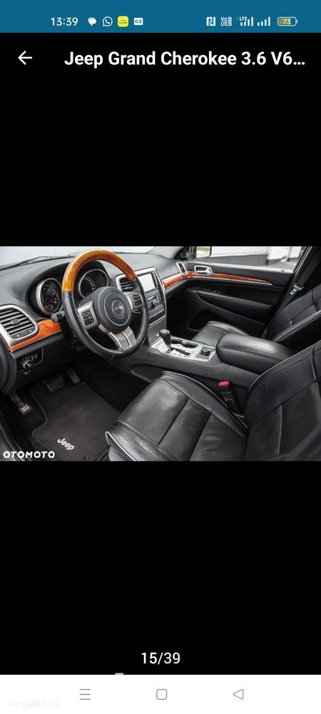 Jeep Grand Cherokee 3.6 V6 Overland - 14