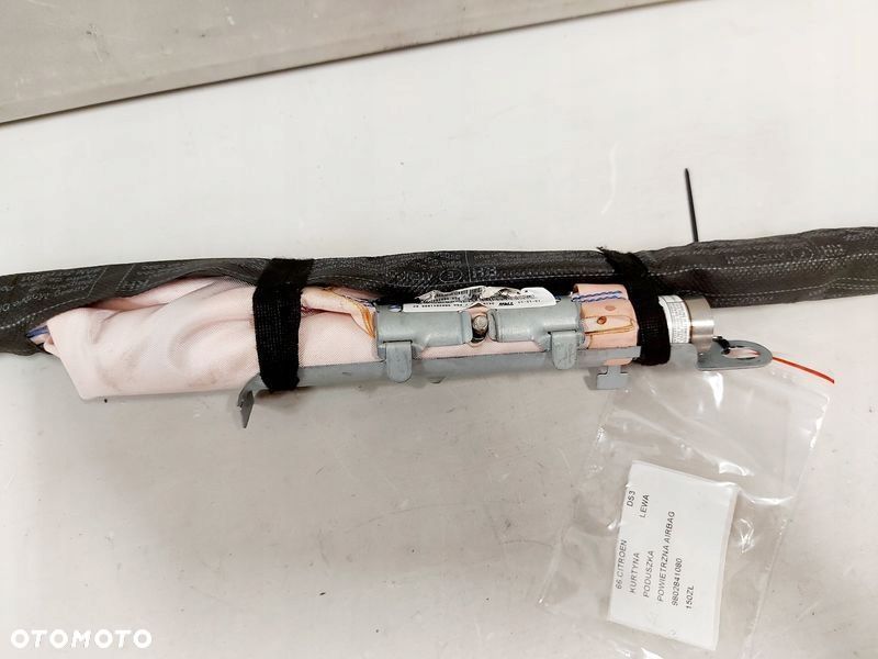 citroen ds3 kurtyna lewa poduszka powietrzna airbag 9802841080 - 2