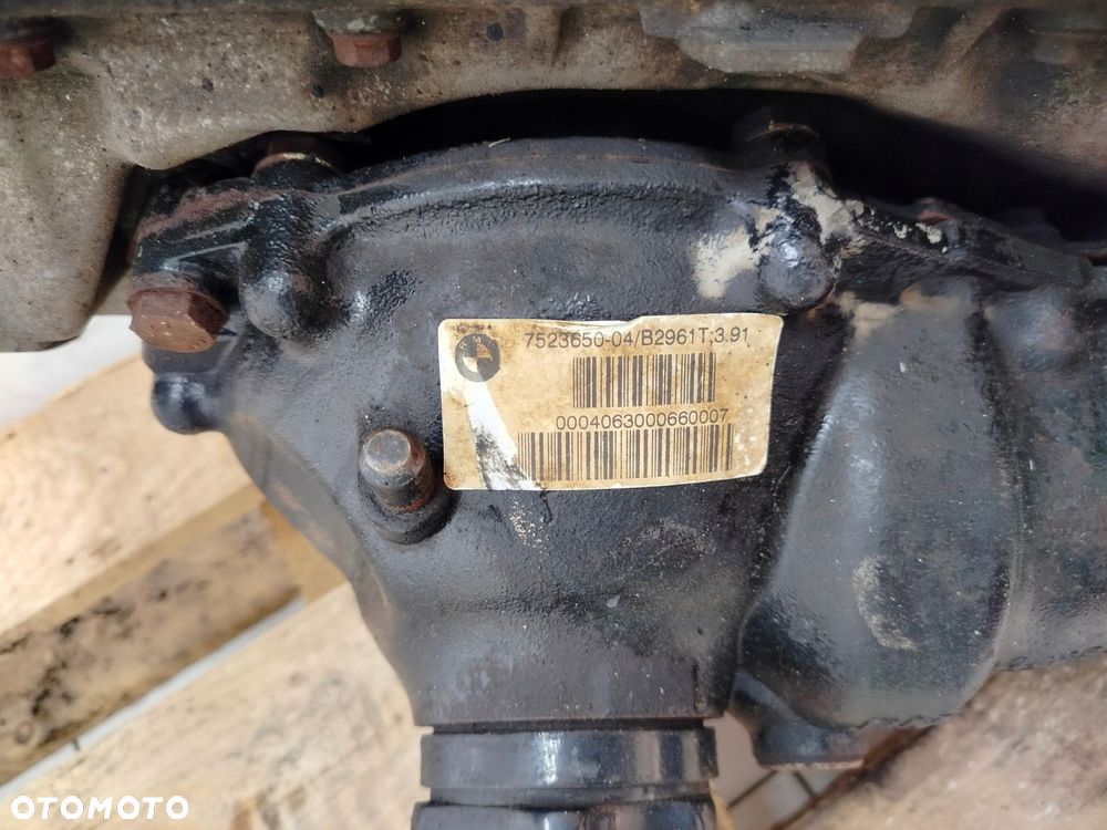 bmw x3 e83 2.5 b 03r- silnik słupek m54b25 + dyfer - 8