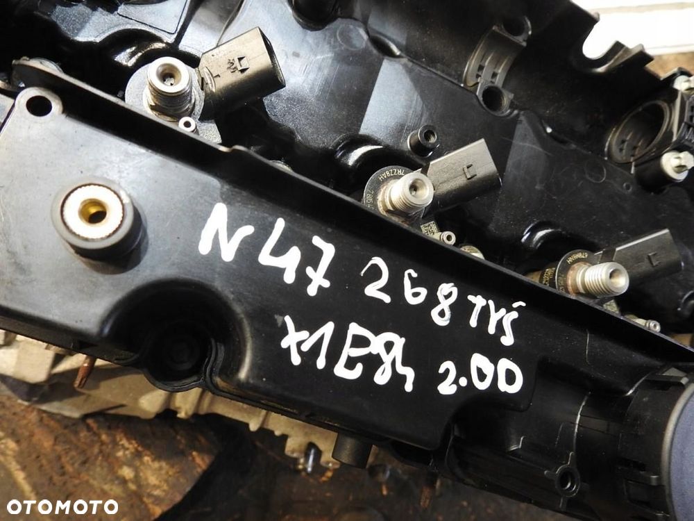 SILNIK WTRYSKI BMW X1 E84 2.0 D N47D20C - 2