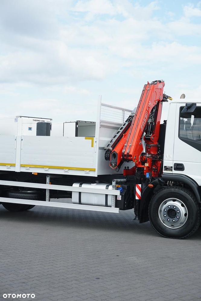 Iveco EUROCARGO / 160-21 / SKRZYNIOWY + HDS / FASSI F110 / ROTATOR / PILOT - 34