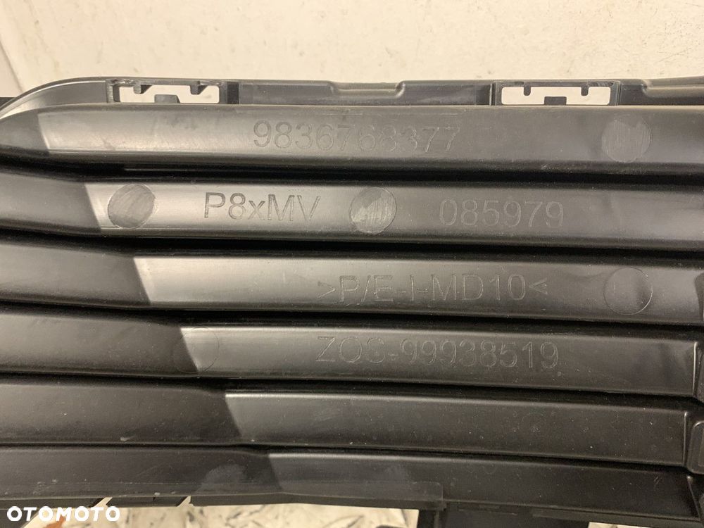 NOWA ORYGINALNA KRATKA DOLNA SRODKOWA ZDERZAKA  PEUGEOT 5008 2 II LIFT 99938519 20-26 - 6