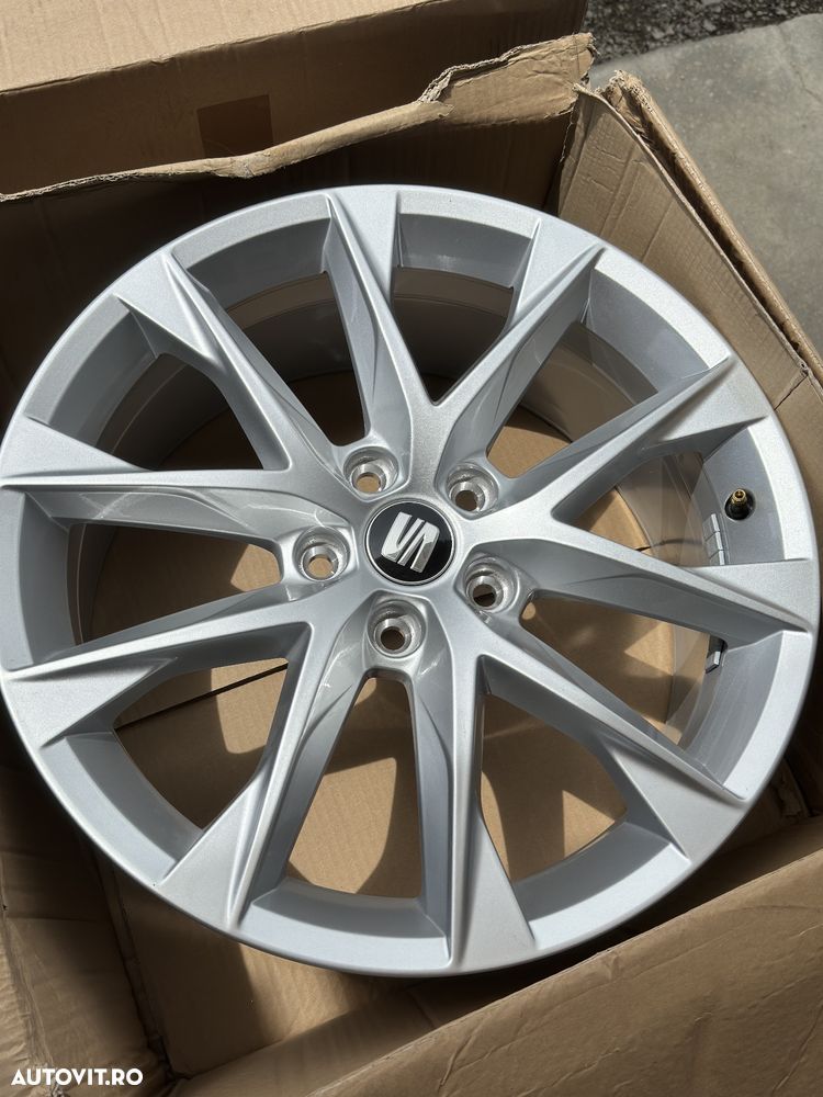 Vând jante originale Seat pe 18” noi - 1