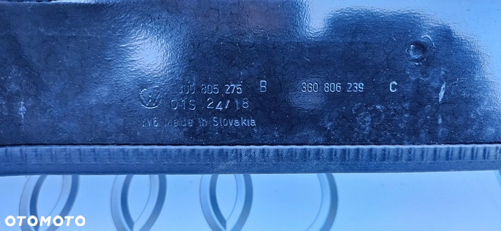VW Arteon Podszybie górne plastikowe 3G8819403D podszybie dolne stalowe 3G0806239C uszczelka podszybia guma 3G0823723 Wycieraczki ramię wycieraczki prawe lewe ORYGINAŁ VW EUROPA - 7