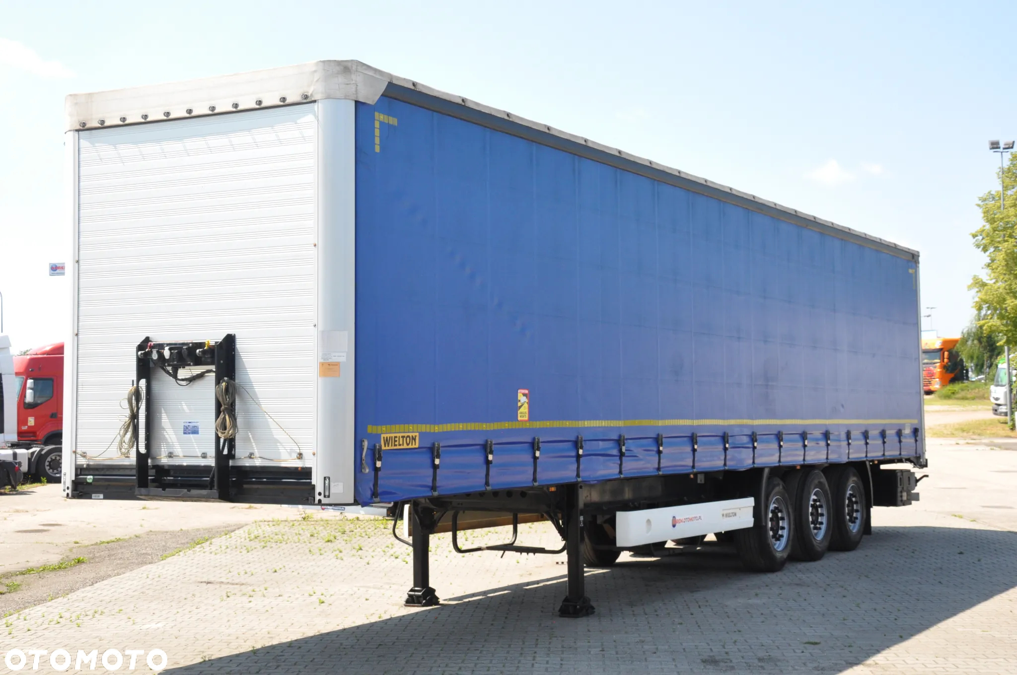 Wielton FIRANKA STANDARD MULDA 9m SAF - 3